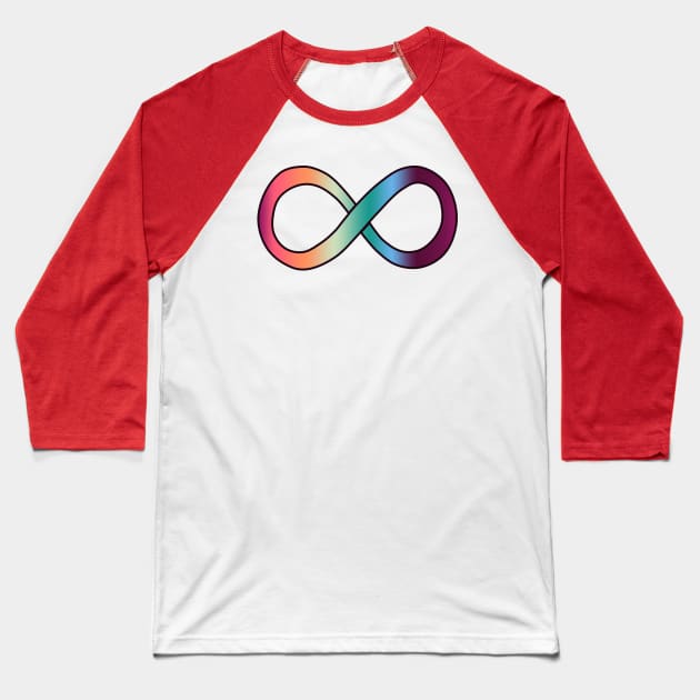 Neurodiversity Baseball T-Shirt by LondonAutisticsStandingTogether